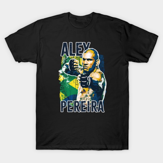 Alex Pereira / /grunge brazil T-Shirt by LAKOSH